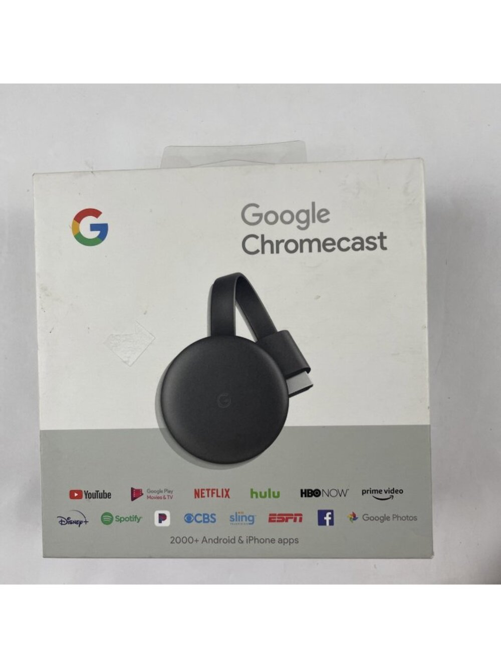 Google Chromecast 3rd Generation HDMI Streaming Media Player